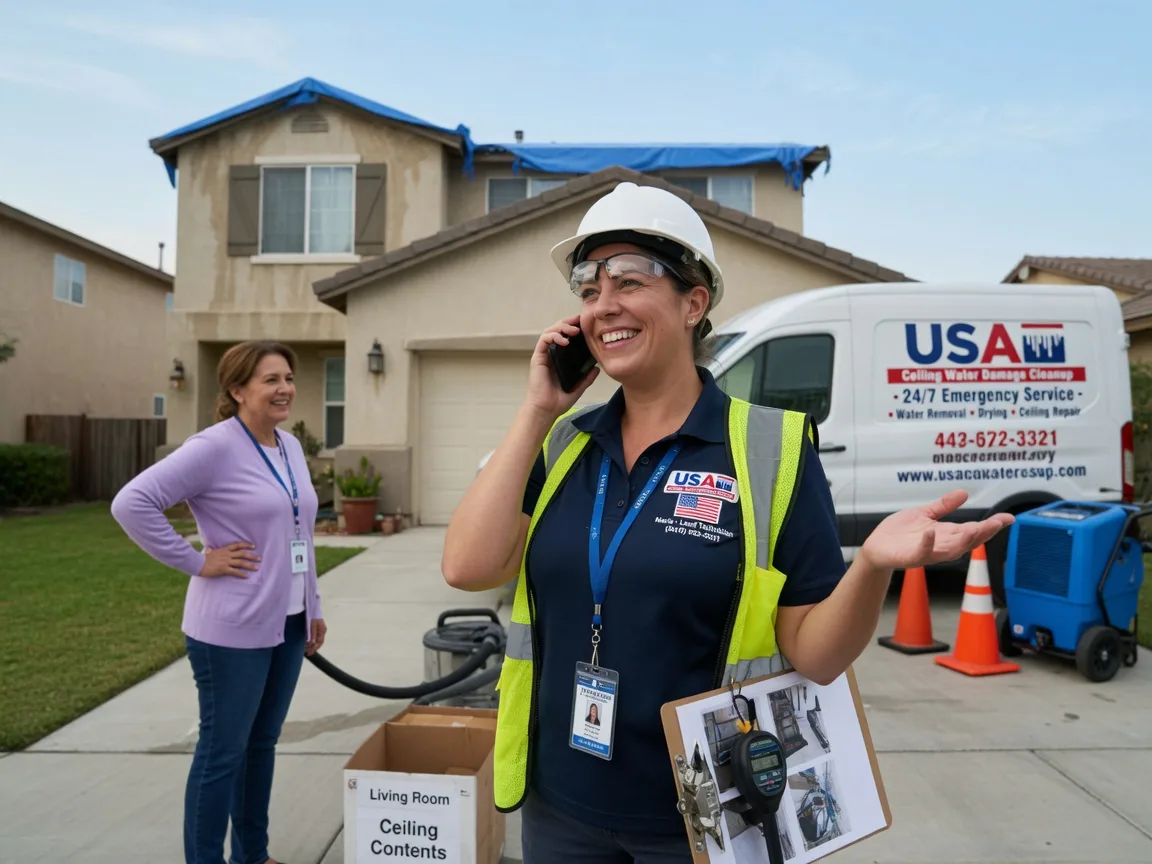 Ceiling Water Damage Restoration New Salem, IL FAQs
